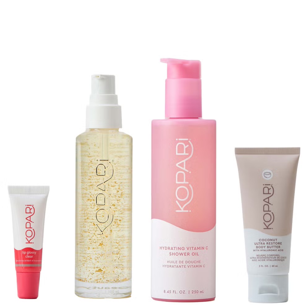 Kopari Beauty Head to Toe Body Glow Set