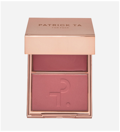 PATRICK TA Major Headlines Double-Take Cream and Powder Blush Duo