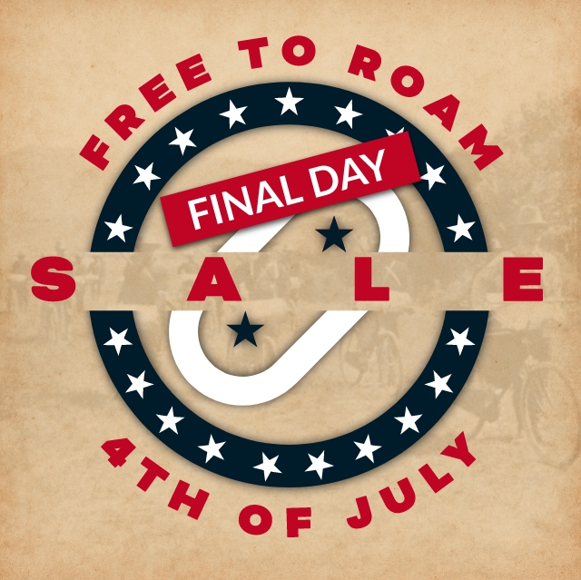 4th of July Sale Ends Tonight