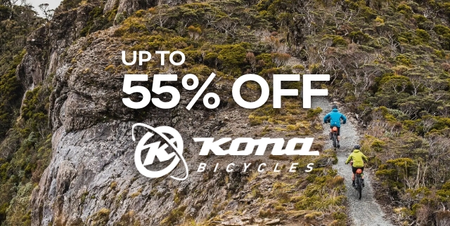 up to 55% off Kona