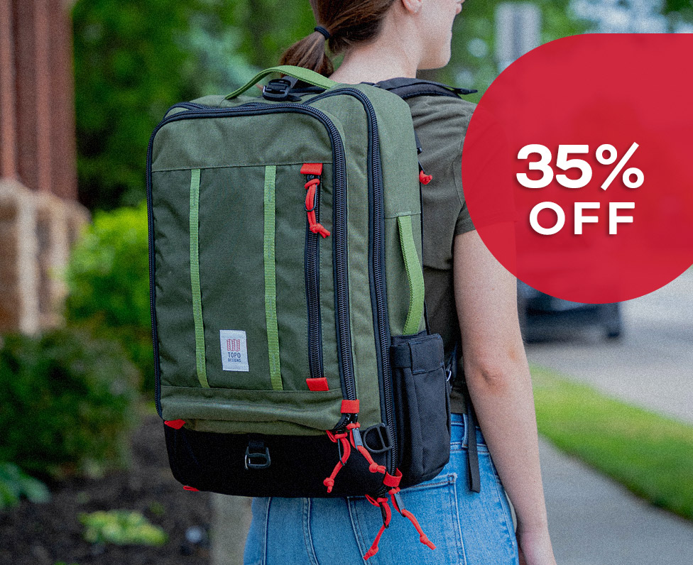 Topo Designs 35% off