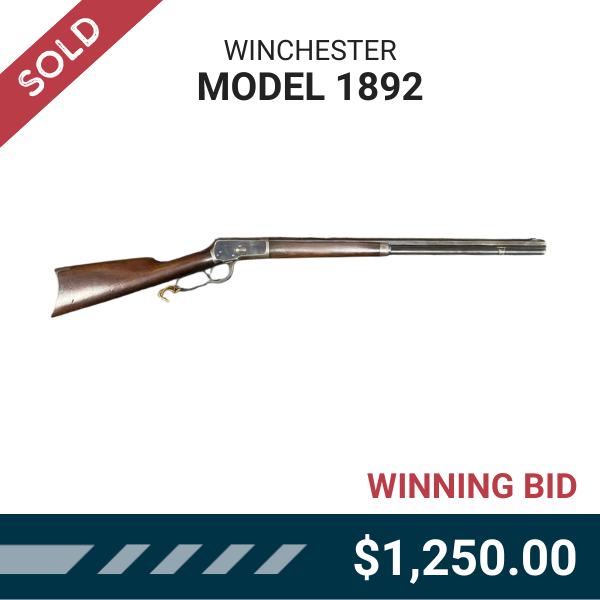 Recently Ended: WINCHESTER MODEL 1892