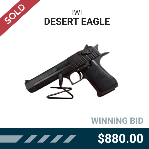 Recently Ended: IWI DESERT EAGLE