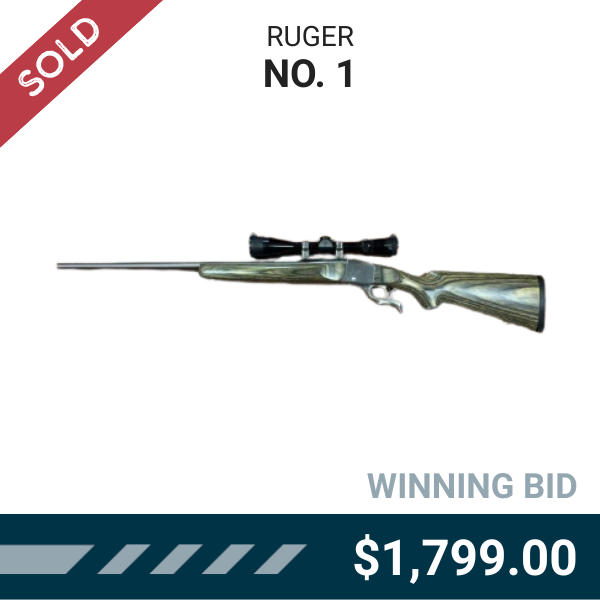 Recently Ended: RUGER NO. 1