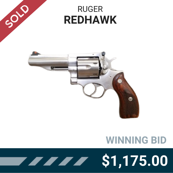 Recently Ended: RUGER REDHAWK