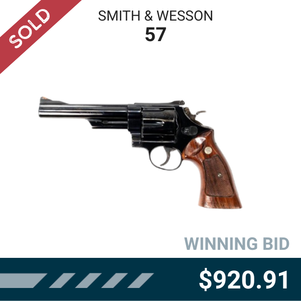 Recently Ended: SMITH & WESSON 57