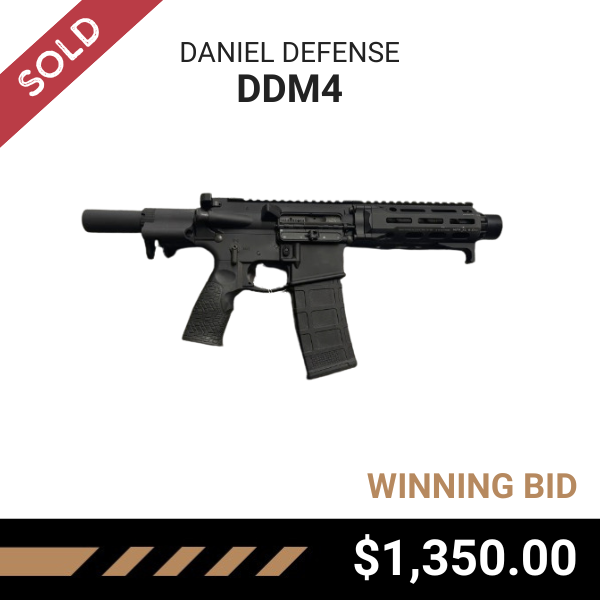 SOLD: DANIEL DEFENSE DDM4