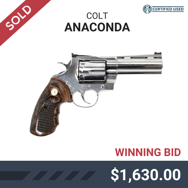SOLD: COLT ANACONDA