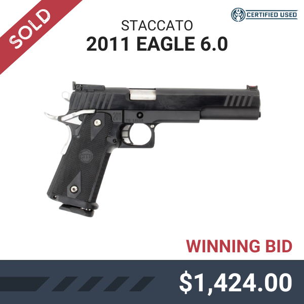SOLD: STACCATO 2011 EAGLE 6.0