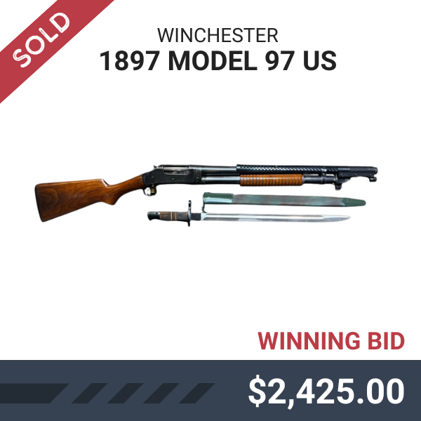 SOLD: WINCHESTER 1897 Model 97 US