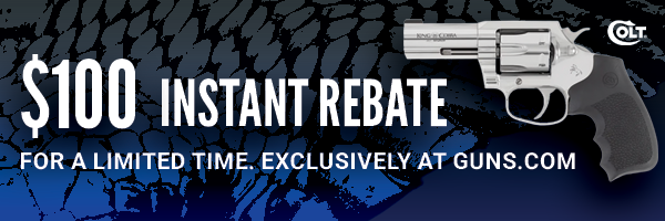 Colt Instant Rebate on Colt Python