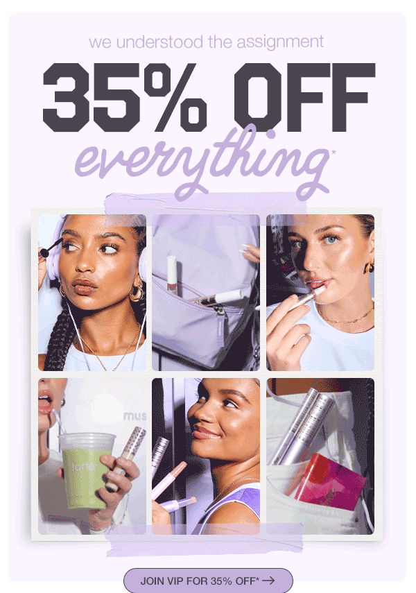 JOIN VIP FOR 35% OFF