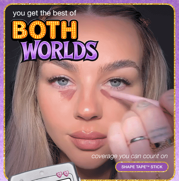 coverage you can count on shape tape stick