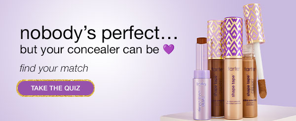 nobodys perfect... but your concealer can be take the quiz