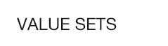 Value Sets