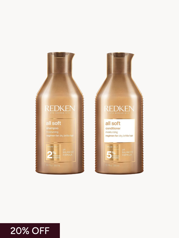 Redken All Soft Shampoo and Conditioner