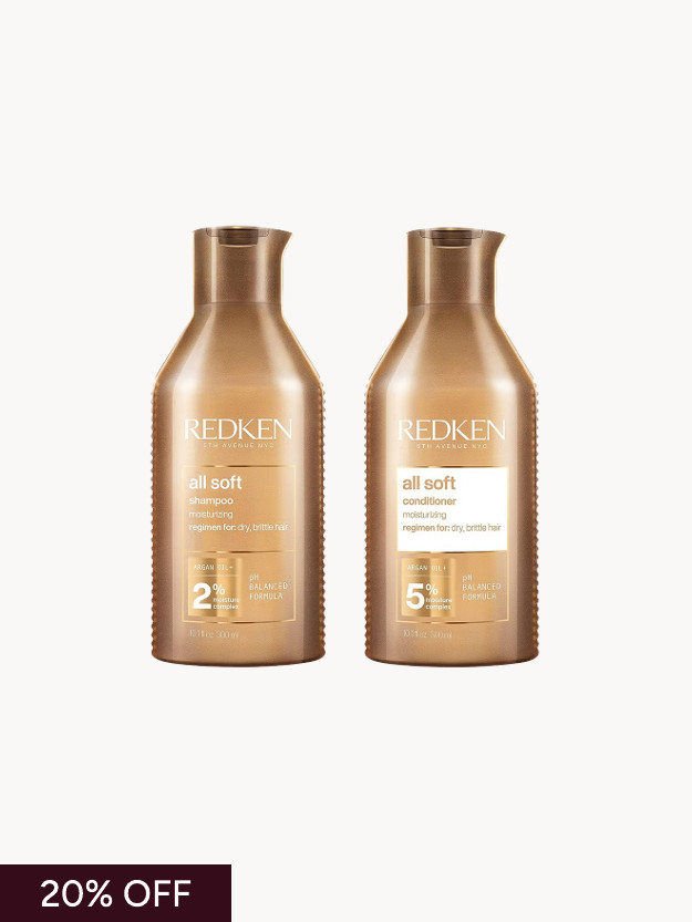 Redken All Soft Shampoo and Conditioner