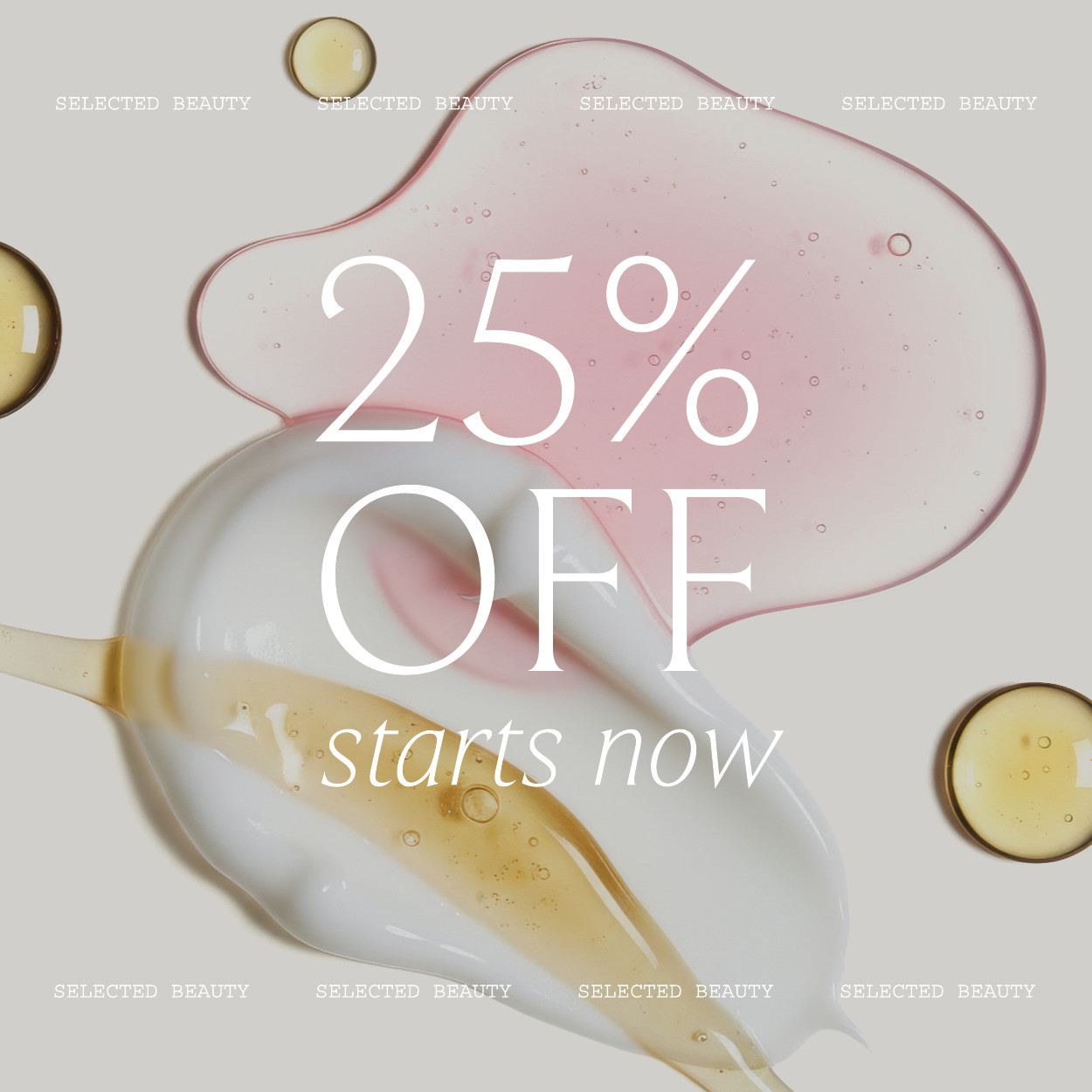 25 Percent Off Selected Beauty