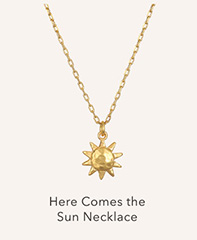 Here Comes the Sun Necklace