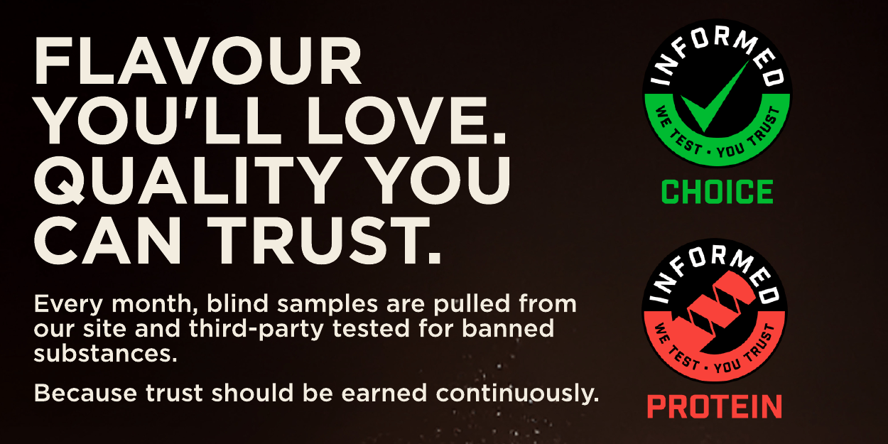 Flavour you'll love. Quality you can trust.