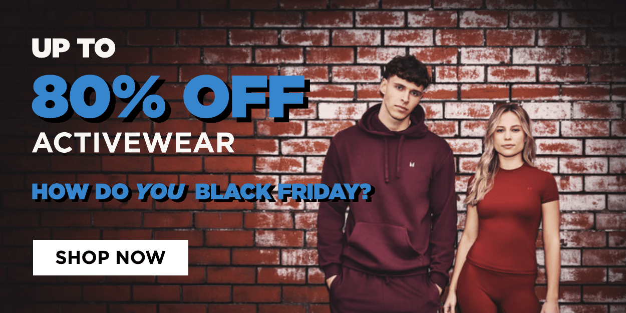 Up to 80% off Activewear