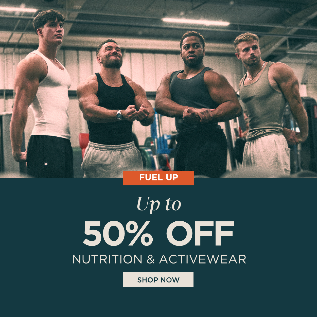 Extra 10% off Impact Whey Protein, Creatine and more...