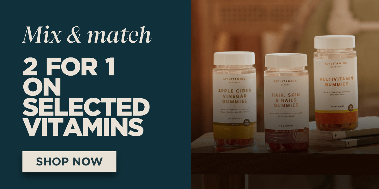 2 for 1 on selected vitamins