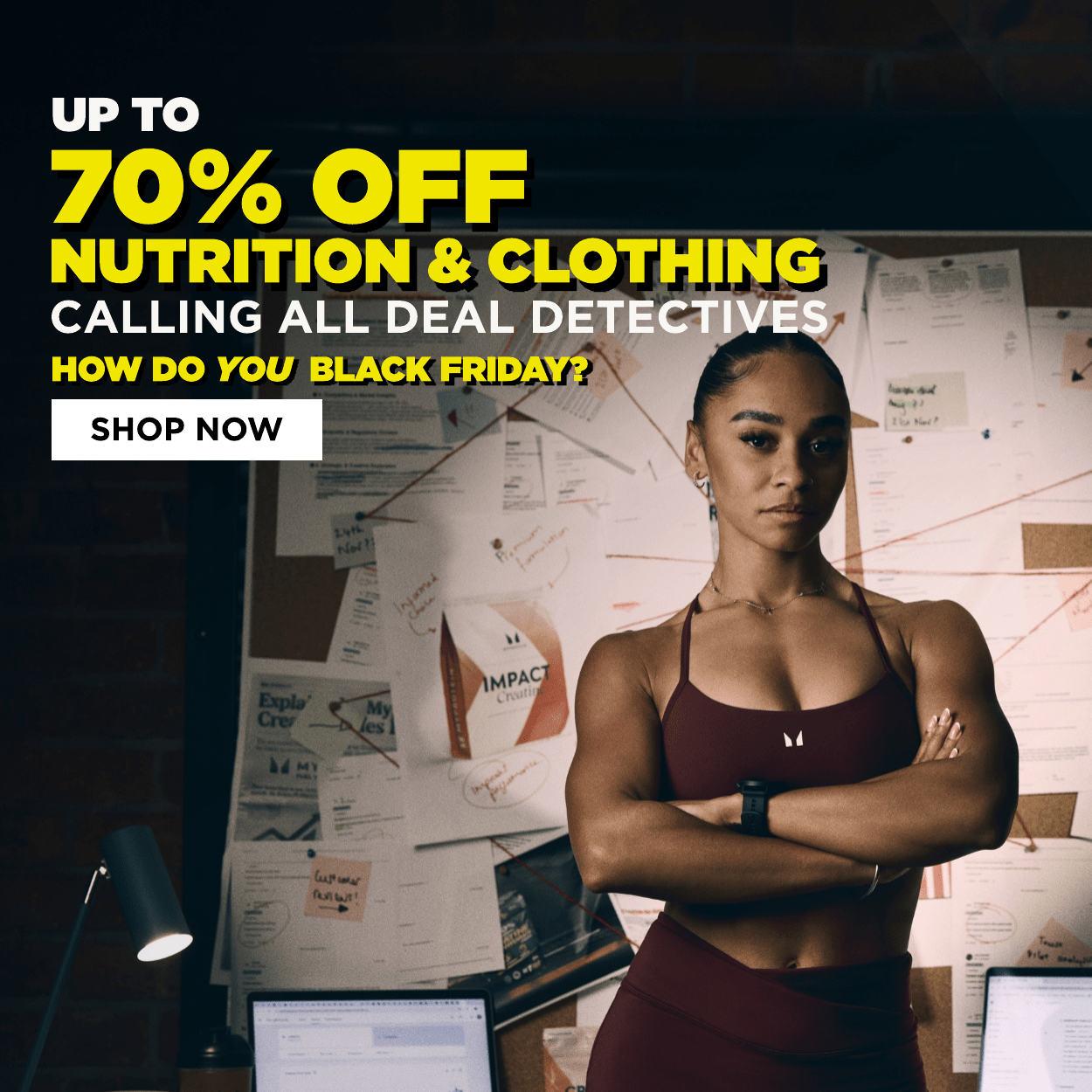 Up To 70% Off Nutrition & Clothing