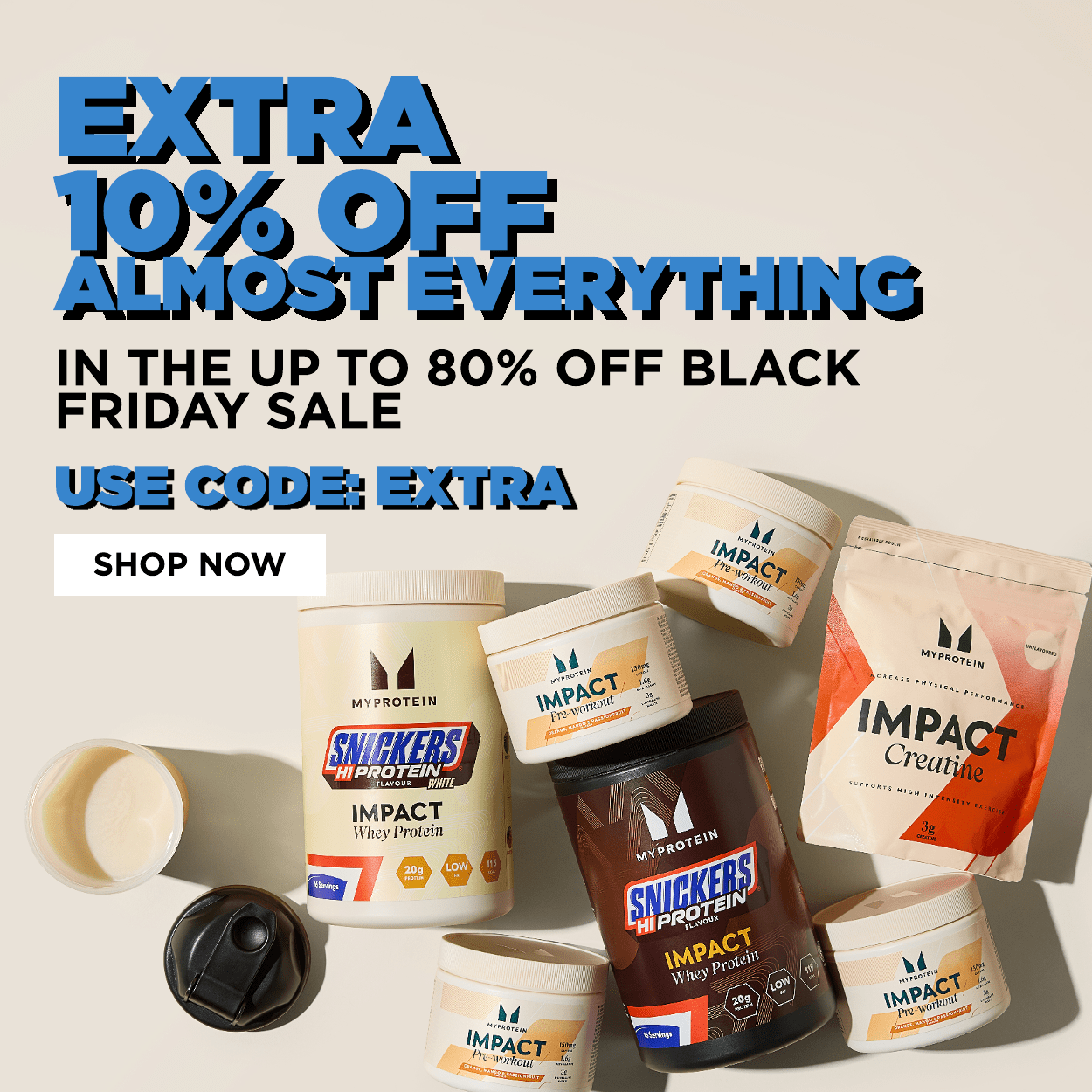 Extra 10% off with code: EXTRA