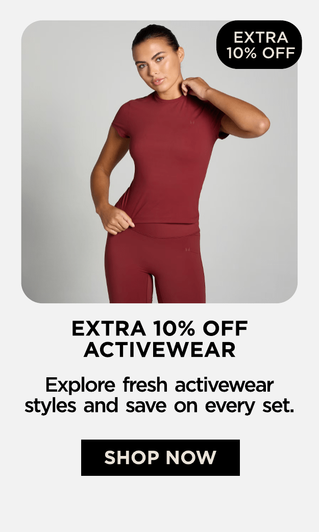 Shop 10% off activewear