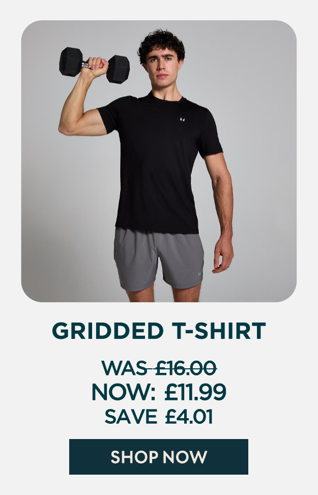 Gridded T-shirt