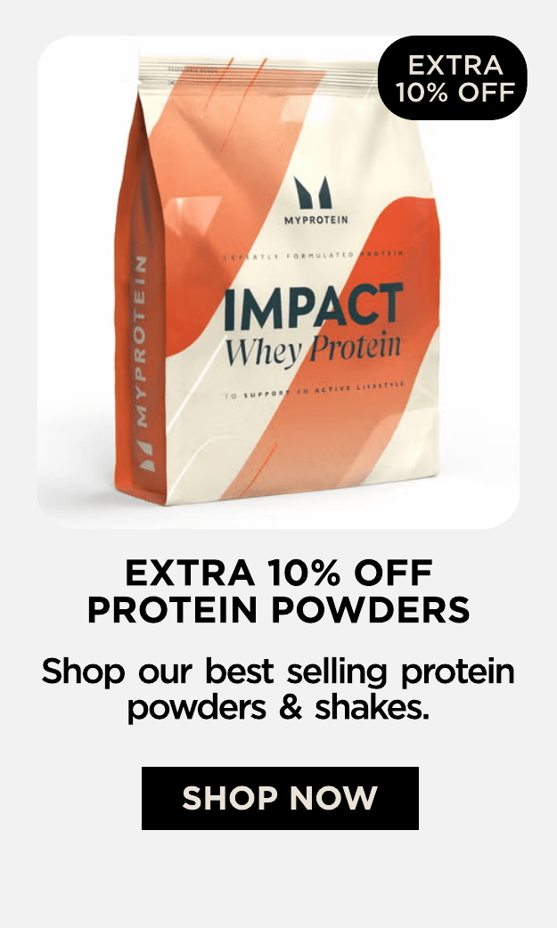 Shop 10% off proteins