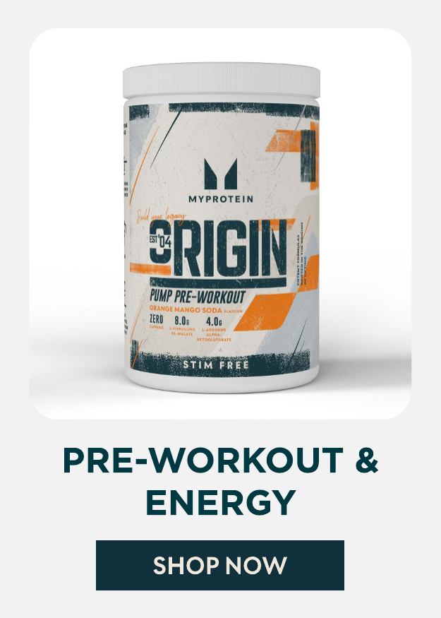 Pre-Workout & Energy