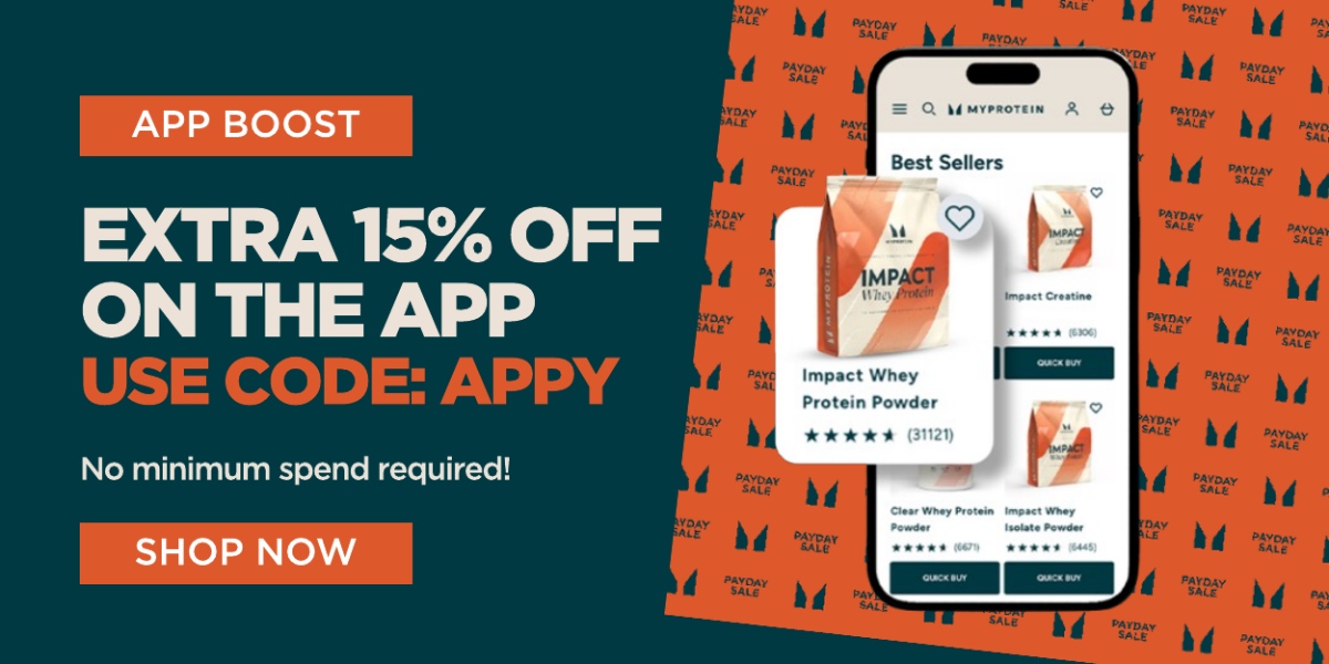 Extra 15% off on the app