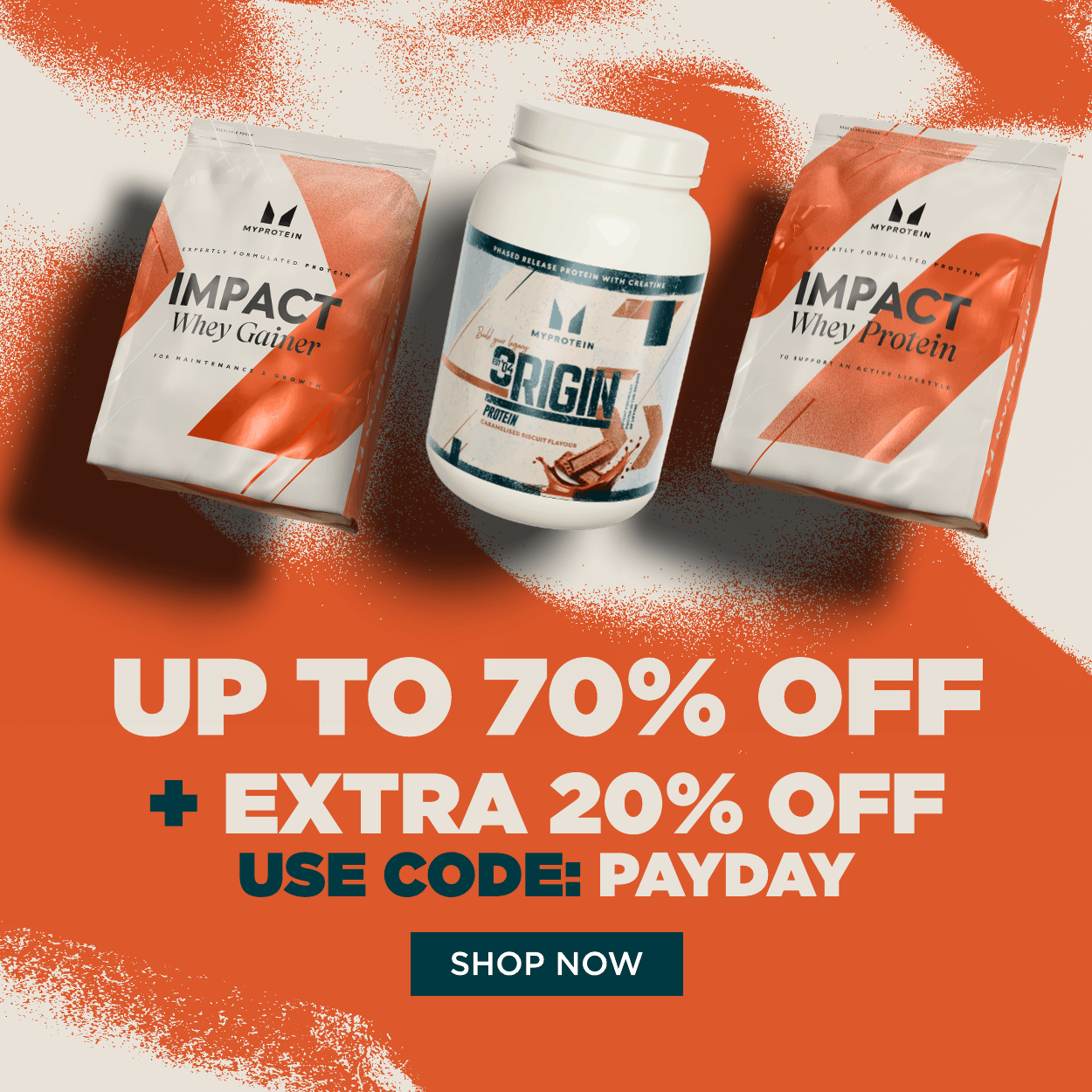 UP TO 70% OFF + EXTRA 20% OFF