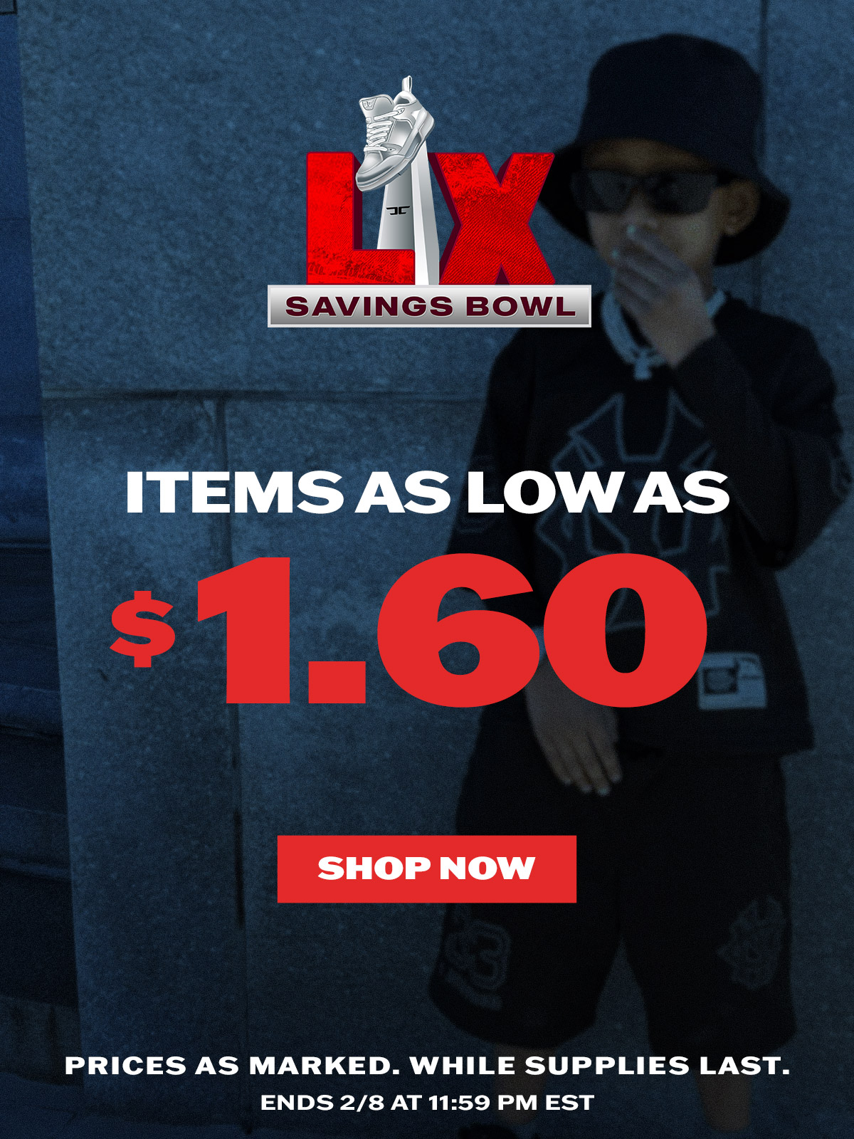 Items as low as $1.60