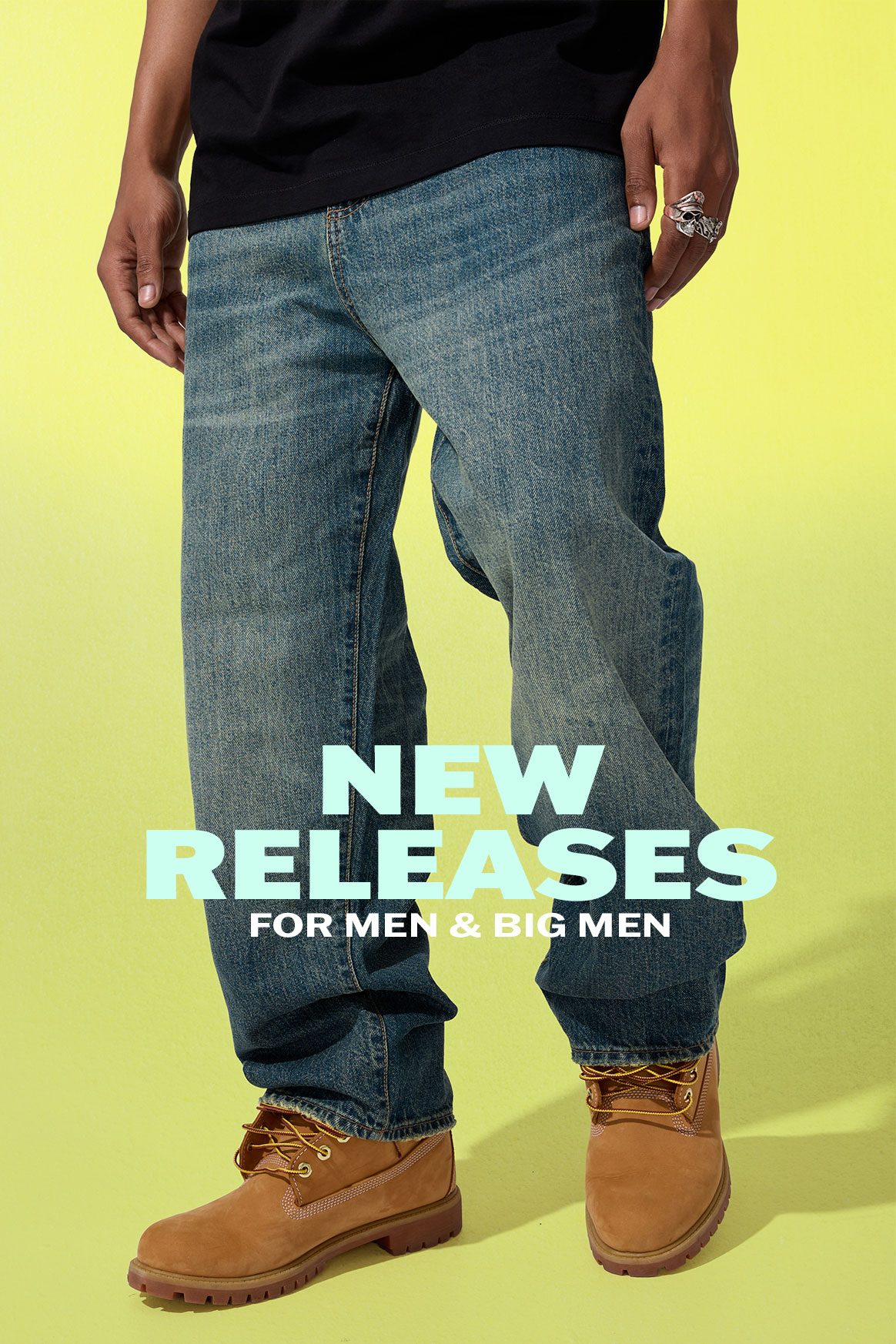 New Releases for Men & Big Men