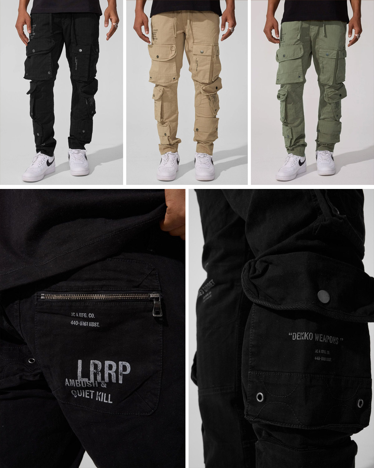 SLIM TAPER FIT - DEFCON CARGO PANTS