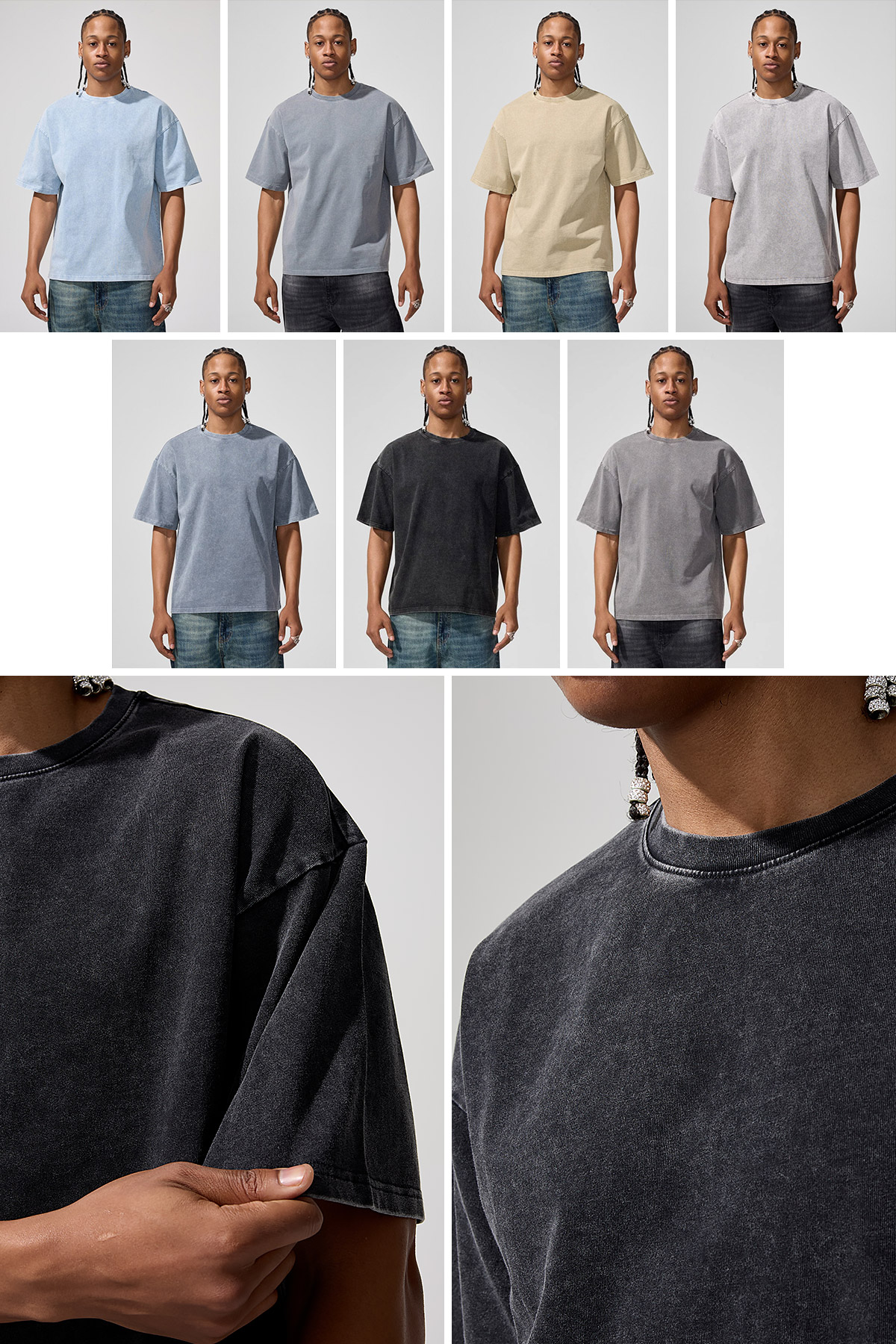 New Release: Premium Boxy T-shirt Available in 7 colors