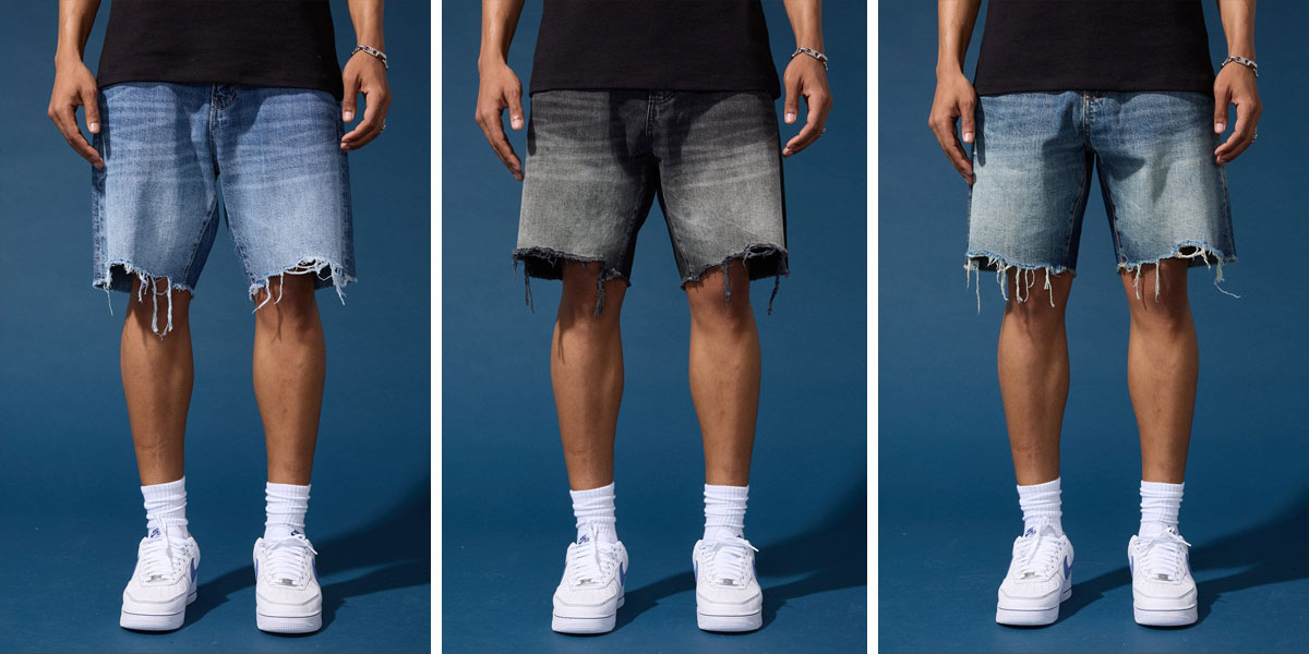 RETRO - INFANTRY DENIM SHORTS