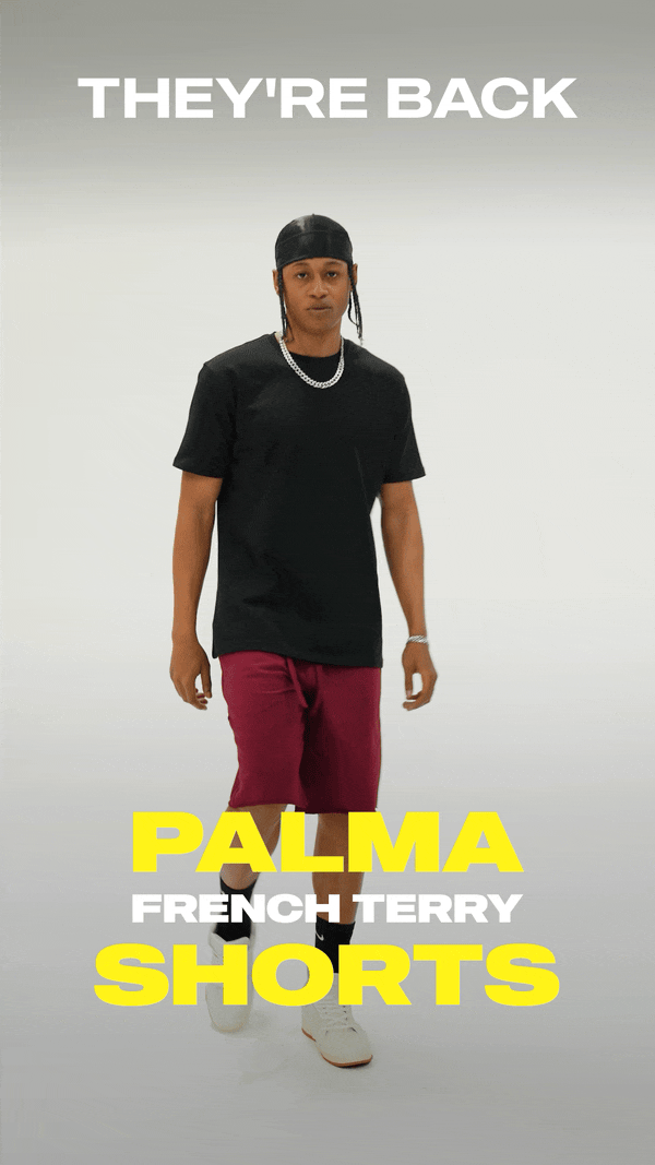 They're Back - Palma French Terry Shorts