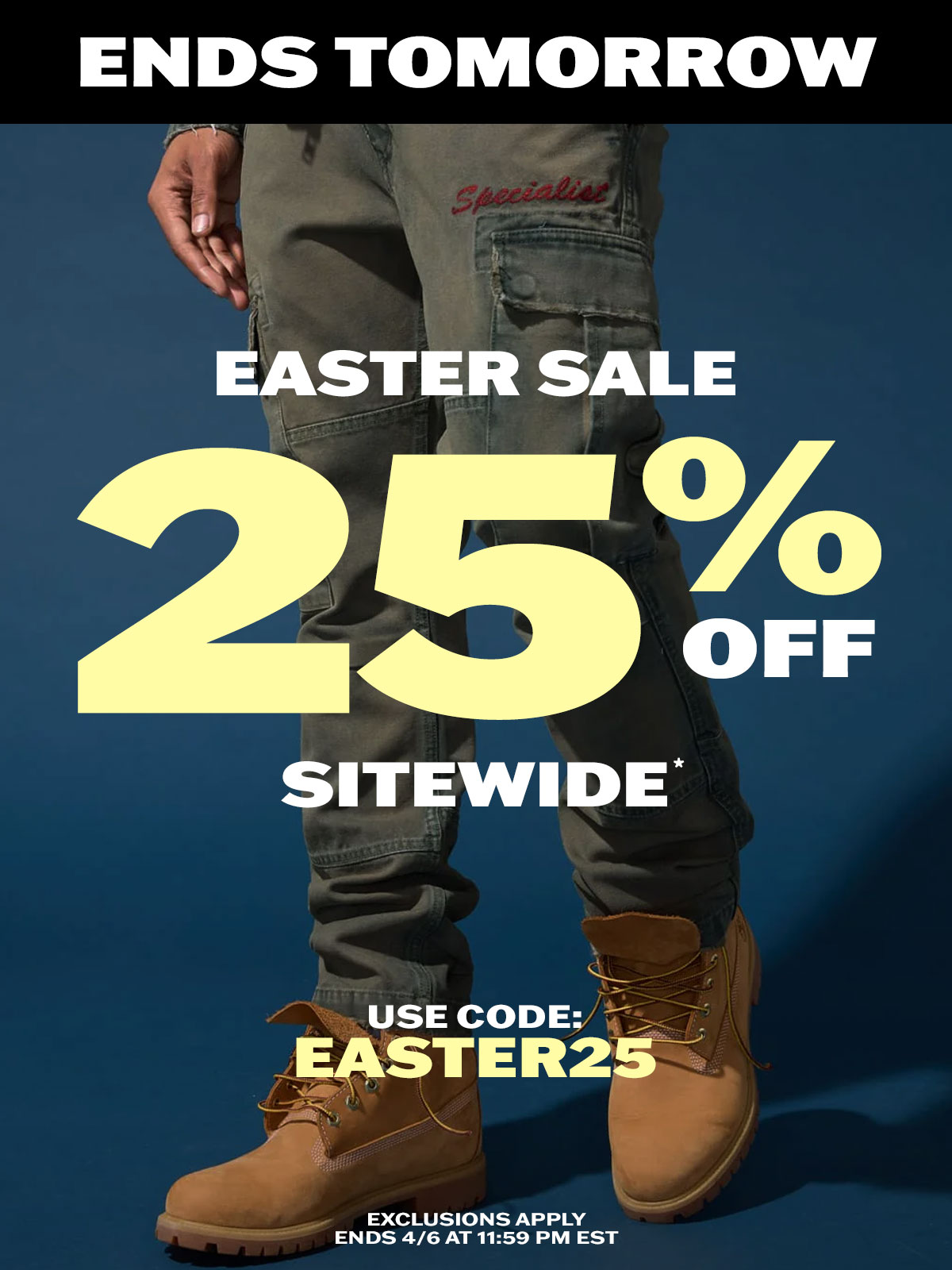 Easter Sale: 25% off sitewide with code EASTER25