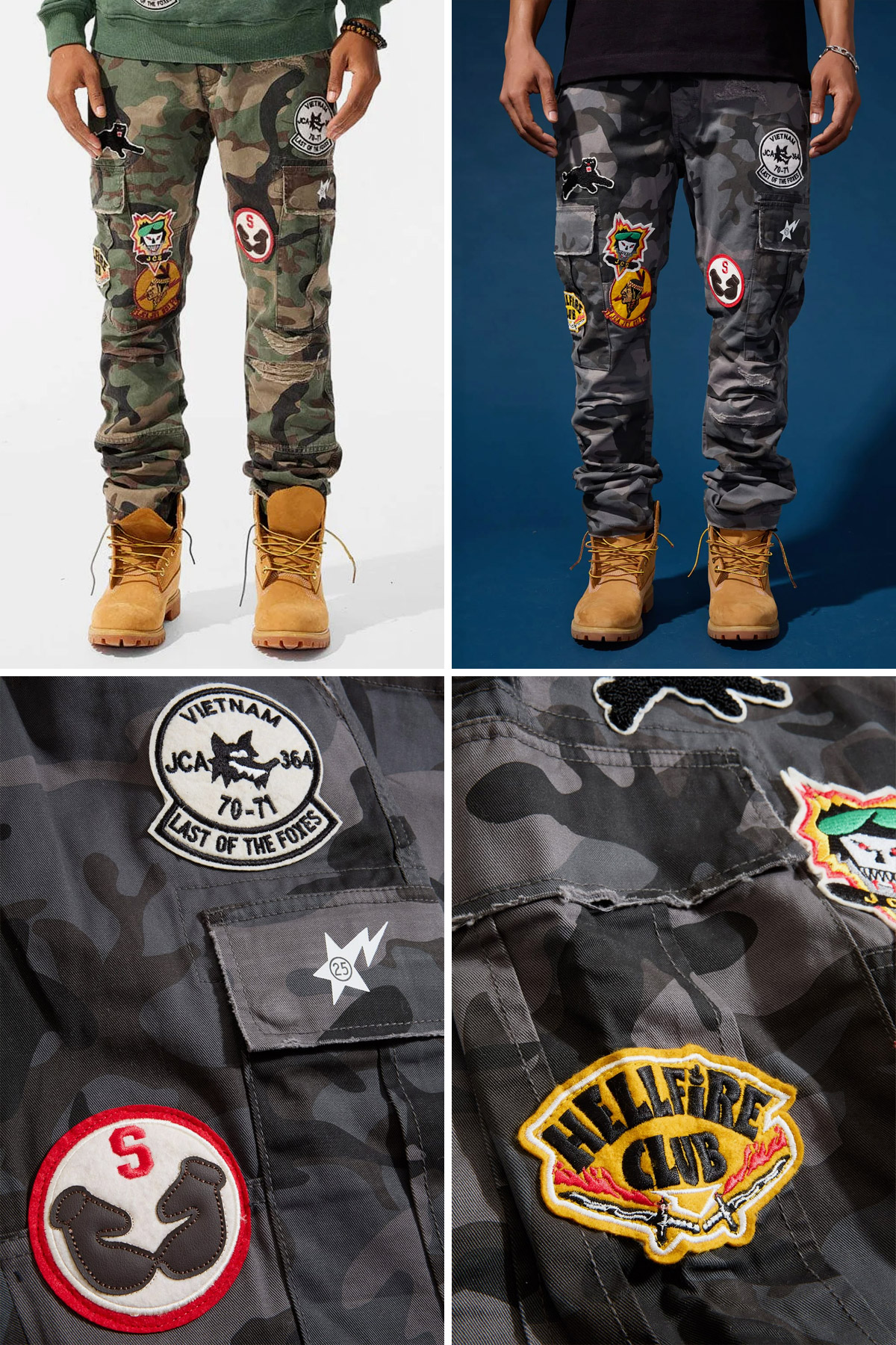 XAVIER - HELLFIRE CARGO PANTS