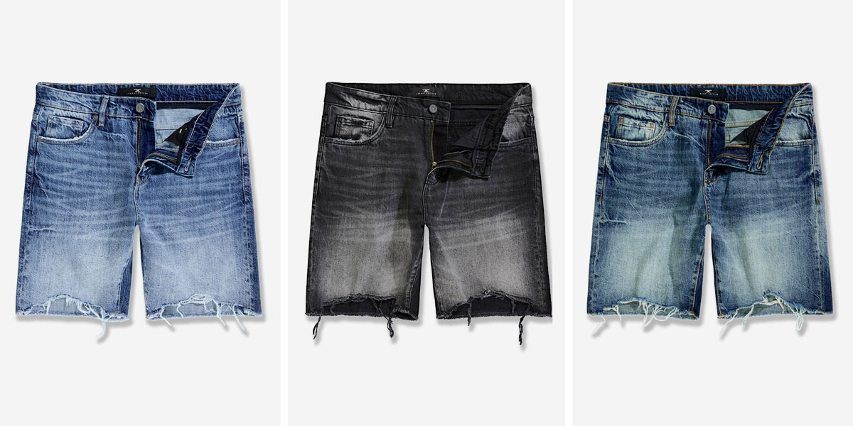 BIG MEN'S INFANTRY DENIM SHORTS