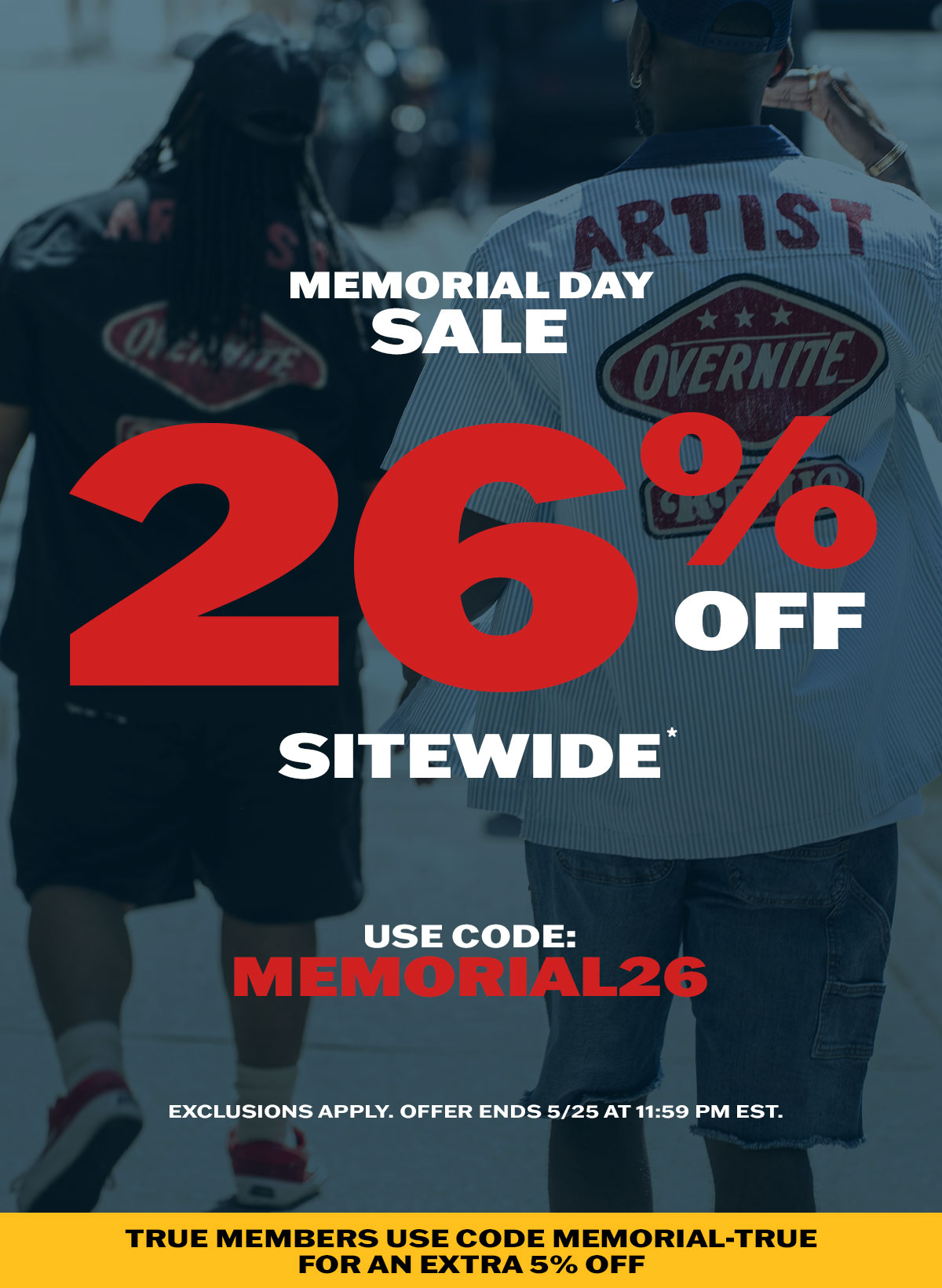 Memorial Day Sale: 26% off sitewide with code MEMORIAL26. Exclusions apply.