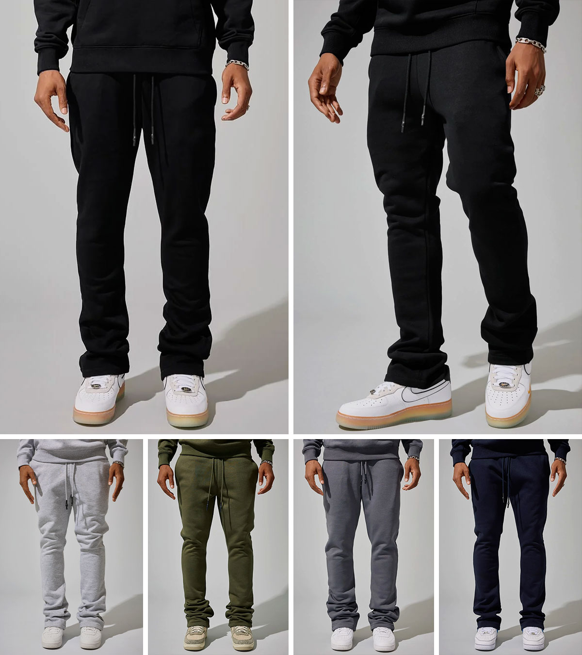 UPTOWN FLARED SWEATPANTS