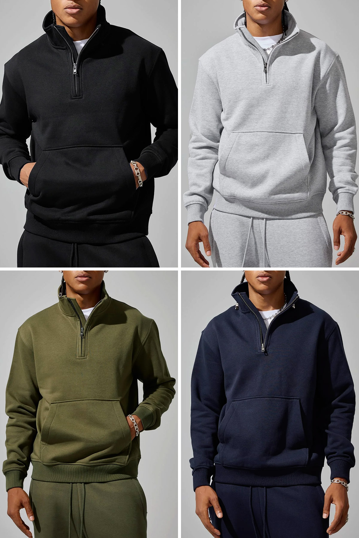 UPTOWN 1/4 ZIP SWEATSHIRT