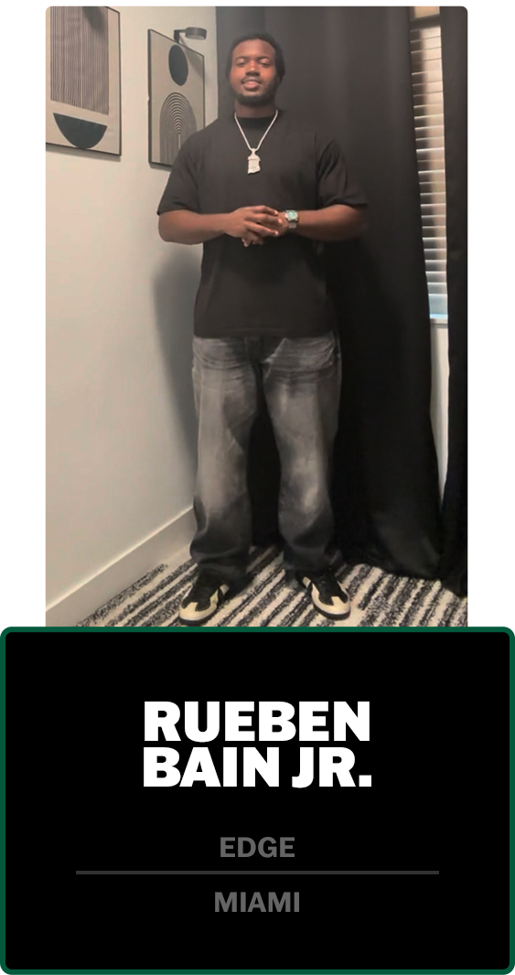 Rueben Bain Jr. - Edge | Miami