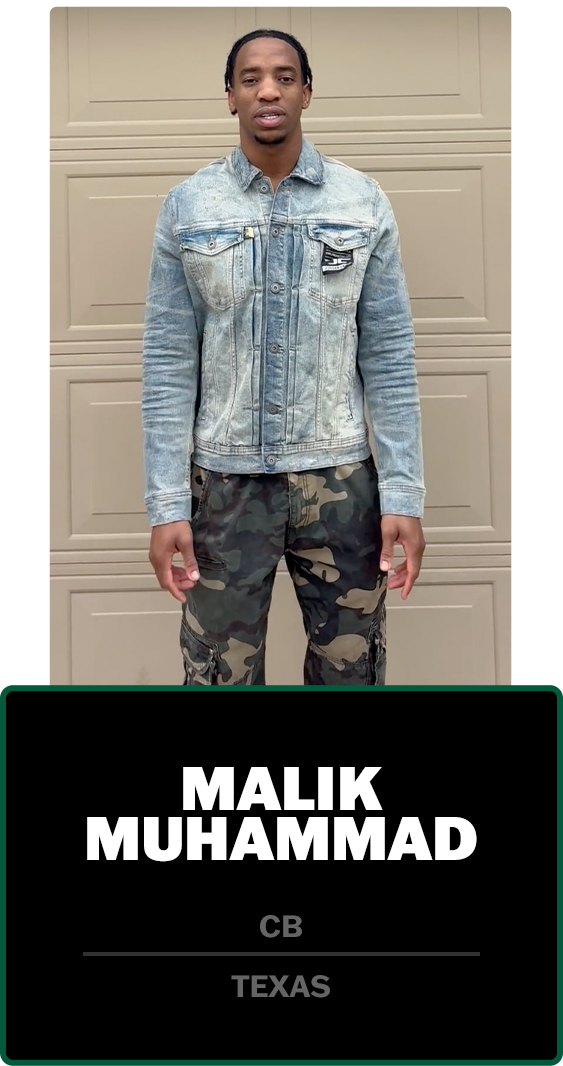 MALIK MUHAMMAD - CB | Texas