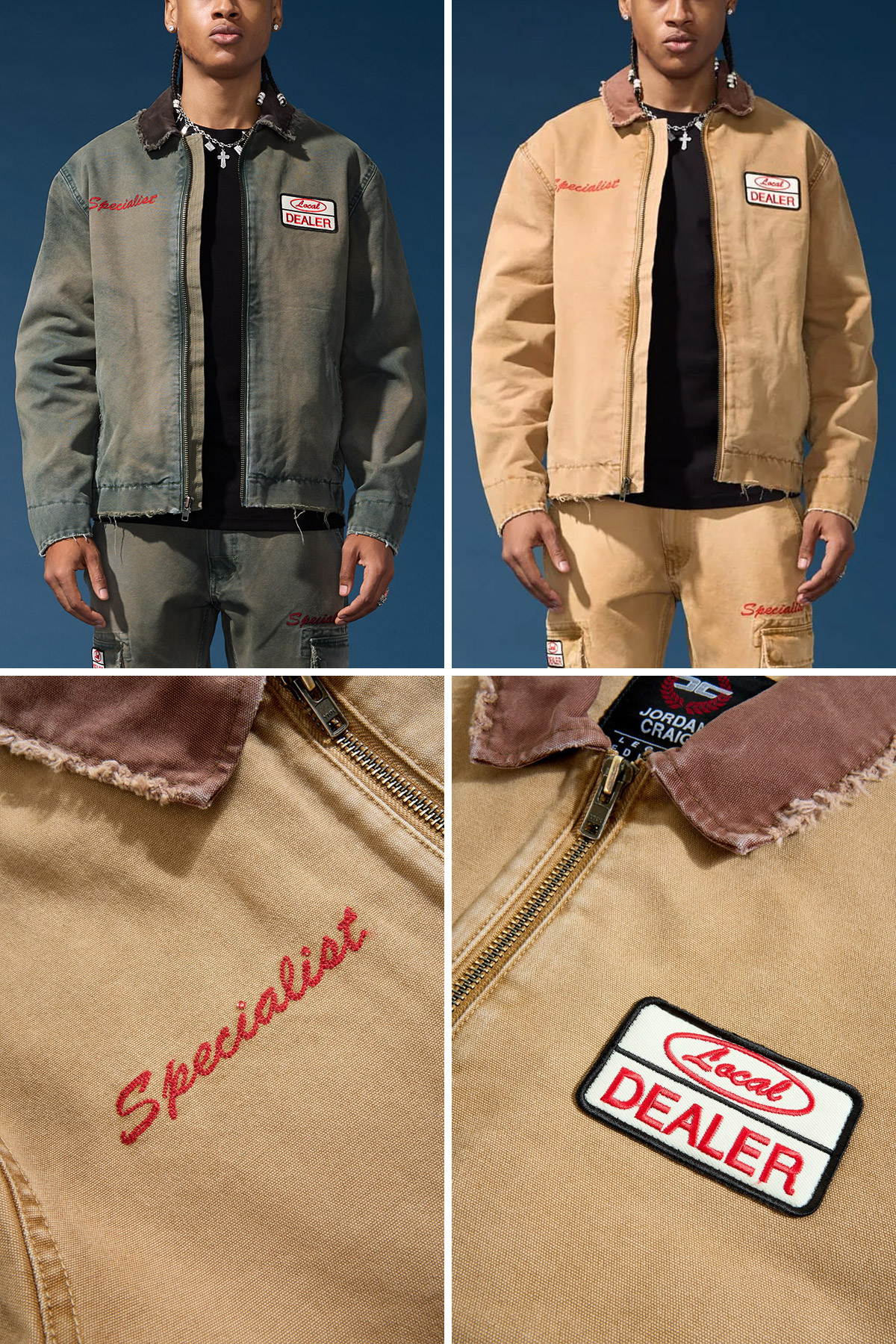 LOCAL DEALER ZIP-UP WORK JACKET